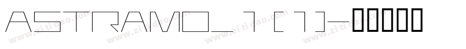 ASTRAMO_1 (1)字体转换